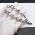 Chrome Hearts cross Dice letter bracelet